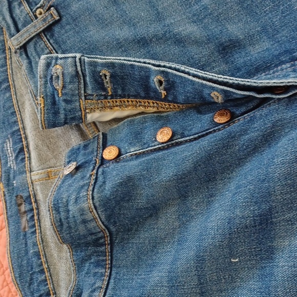 Old Navy Sky HI Straight Button Fly NWOT - Picture 1 of 5
